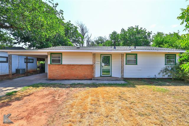 1333 Pioneer, 20684887, Abilene, Single Family Residence,  for sale, Edna Core, RE/MAX Big Country